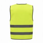 Reflective 120GSM Polyester Yellow Safety Vest